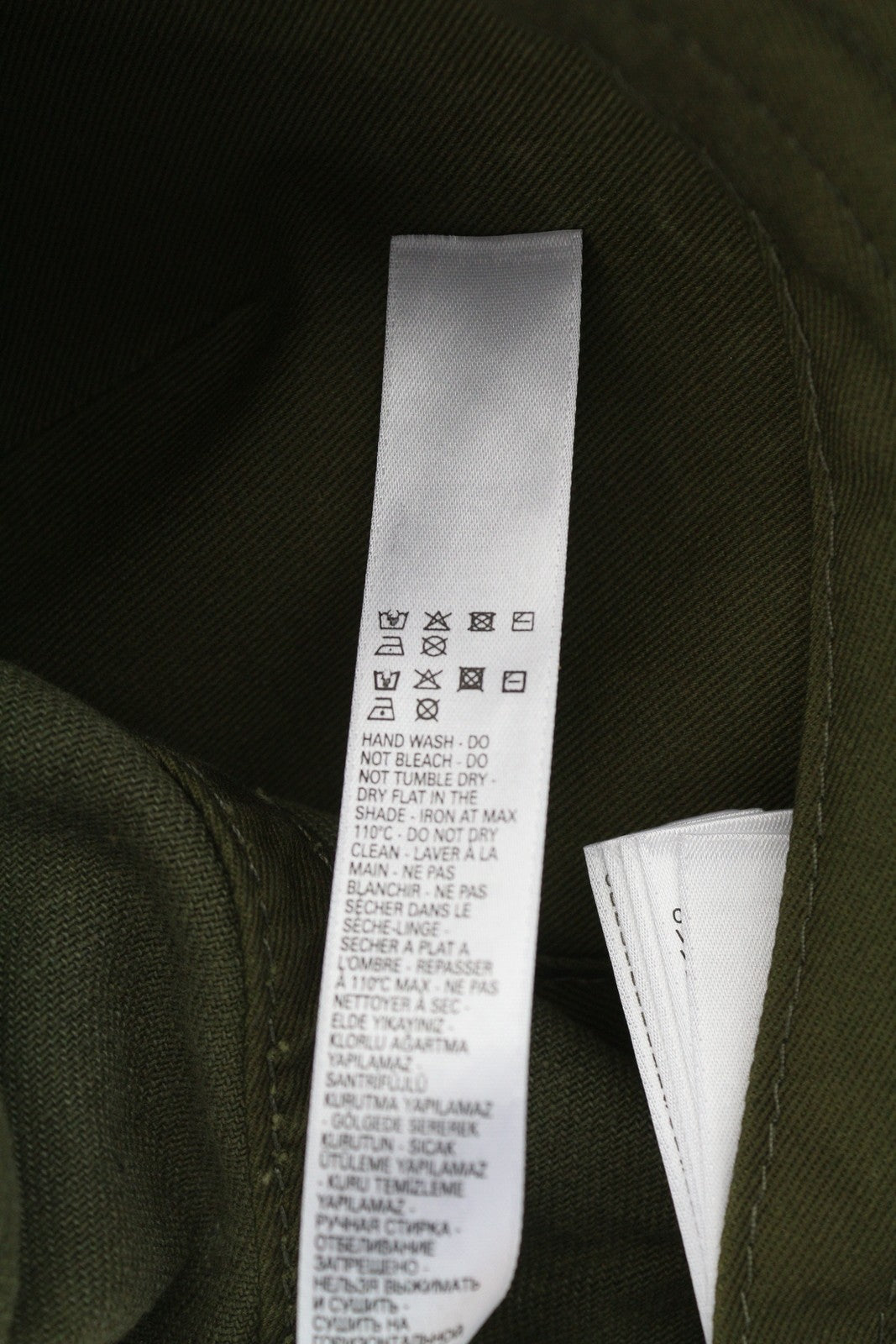 DIESEL C-Stone vyriška beisbolo kepurė su D-Rill Usion siuvinėta žalia medvilnė 