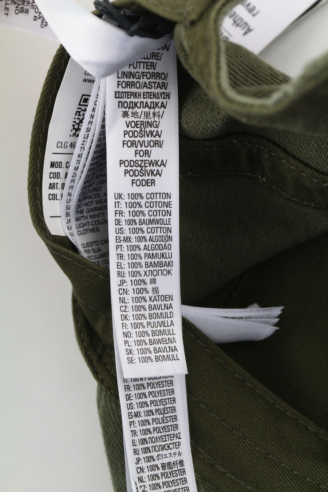 DIESEL C-Stone vyriška beisbolo kepurė su D-Rill Usion siuvinėta žalia medvilnė 