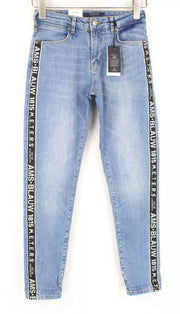 SCOTCH &amp; SODA Petit Ami W24/L30 Slim Fit moteriški tamprūs mėlyni džinsai 