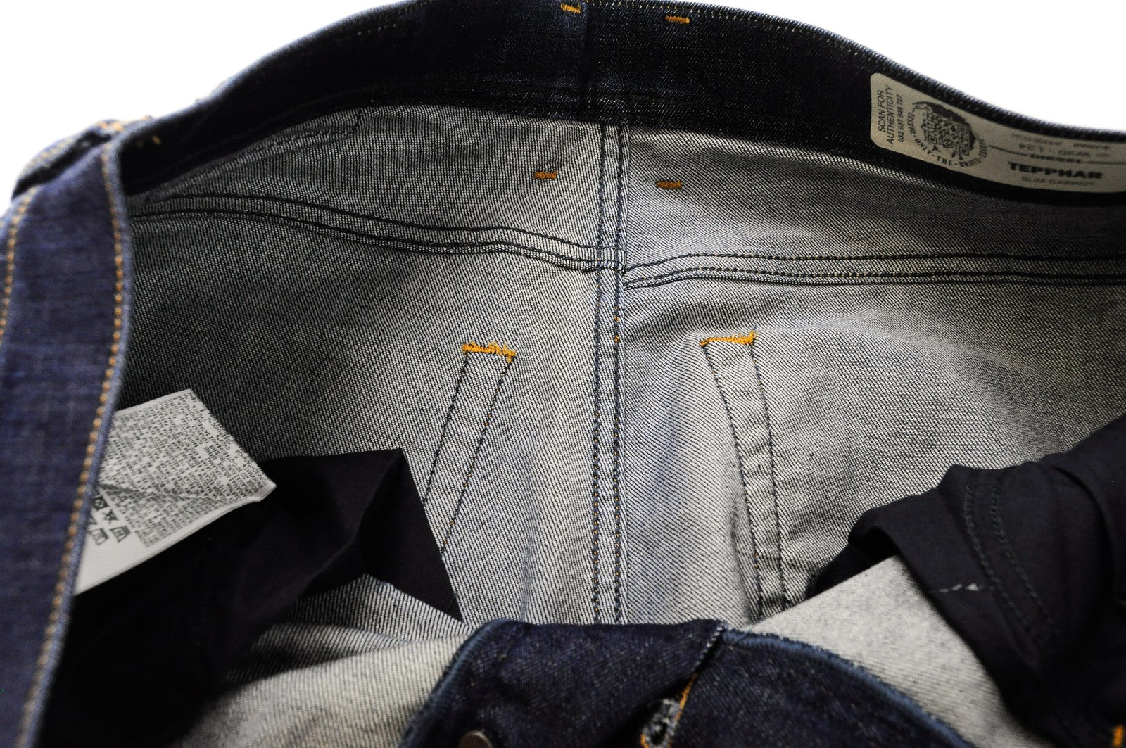 DIESEL Tepphar R7NA8 Mens Jeans W30 L34 Slim Carrot  Cotton Wash Blue Denim