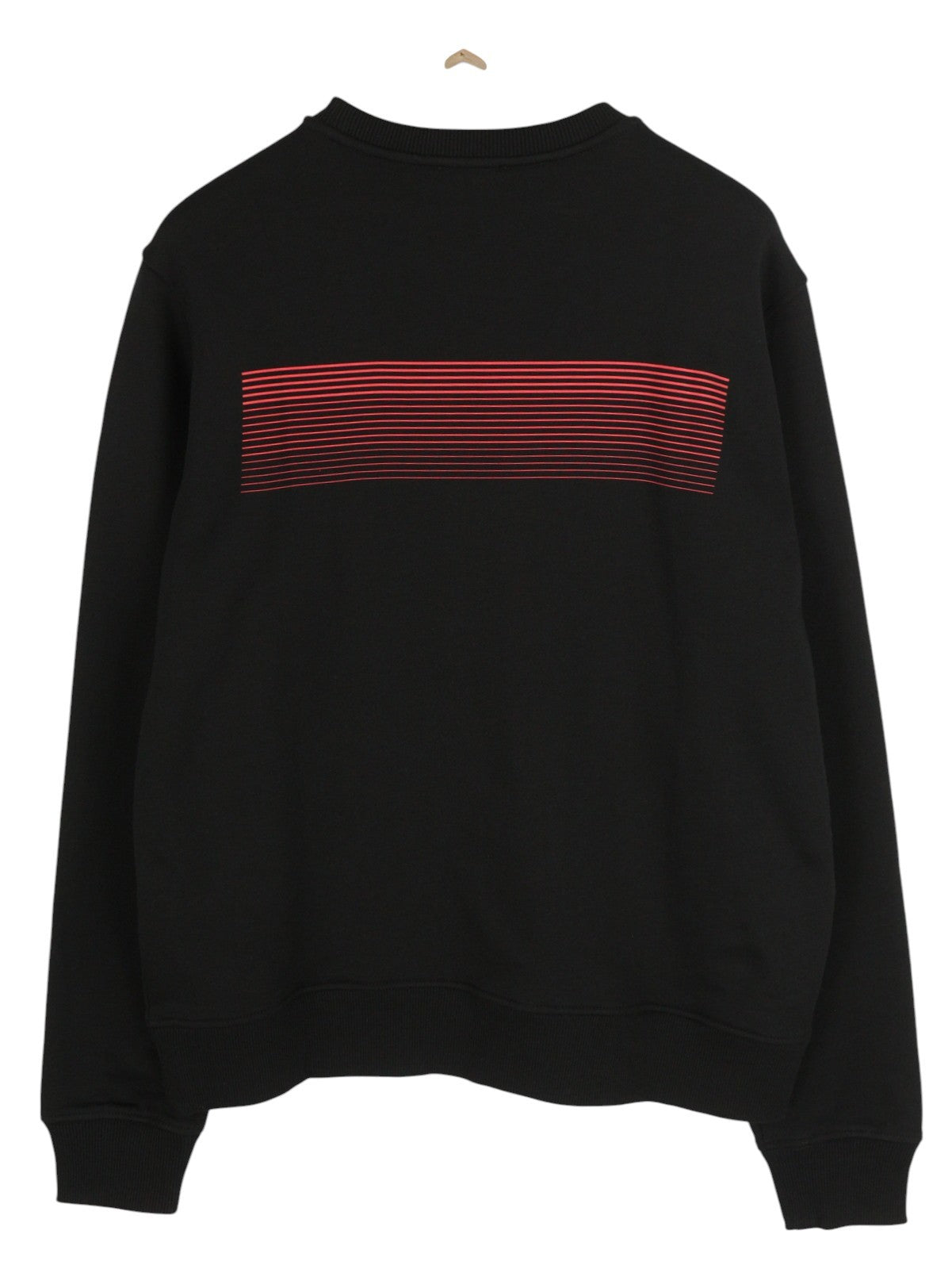 DIESEL S-Ginn-E3 vyriškas džemperis, XL dydžio, juodas, megztinis su apvalia kaklo iškirpte, priekinis logotipas, rekomenduojama kaina – 150 € 