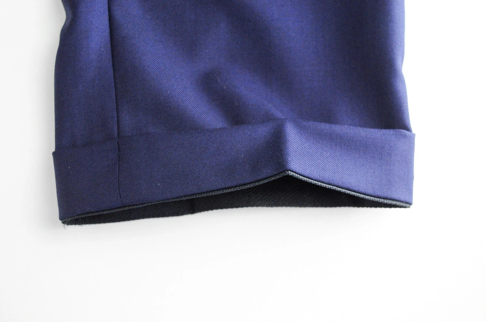 SUITSUPPLY Lazio Men's Suit UK32 Navy Wool Lined Pleated Formal 2-Piece