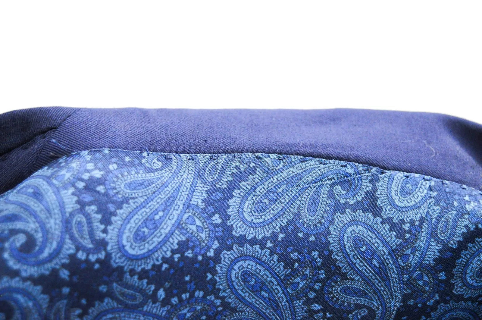 SUITSUPPLY Lazio Men's Suit UK32 Navy Wool Lined Pleated Formal 2-Piece