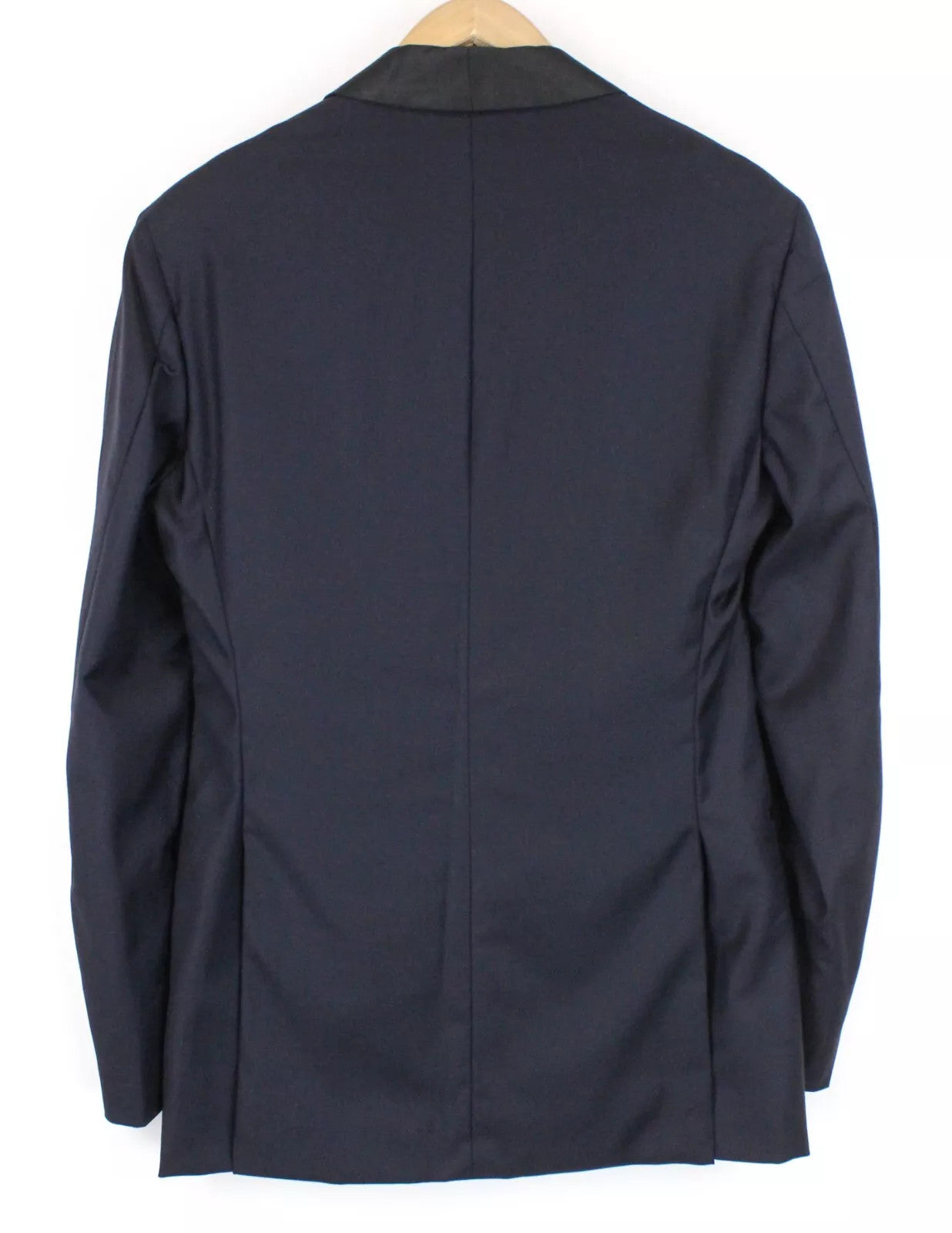 SUITSUPPLY Lazio Men's Suit UK34 Navy Tux Wool Single-Breasted Lined