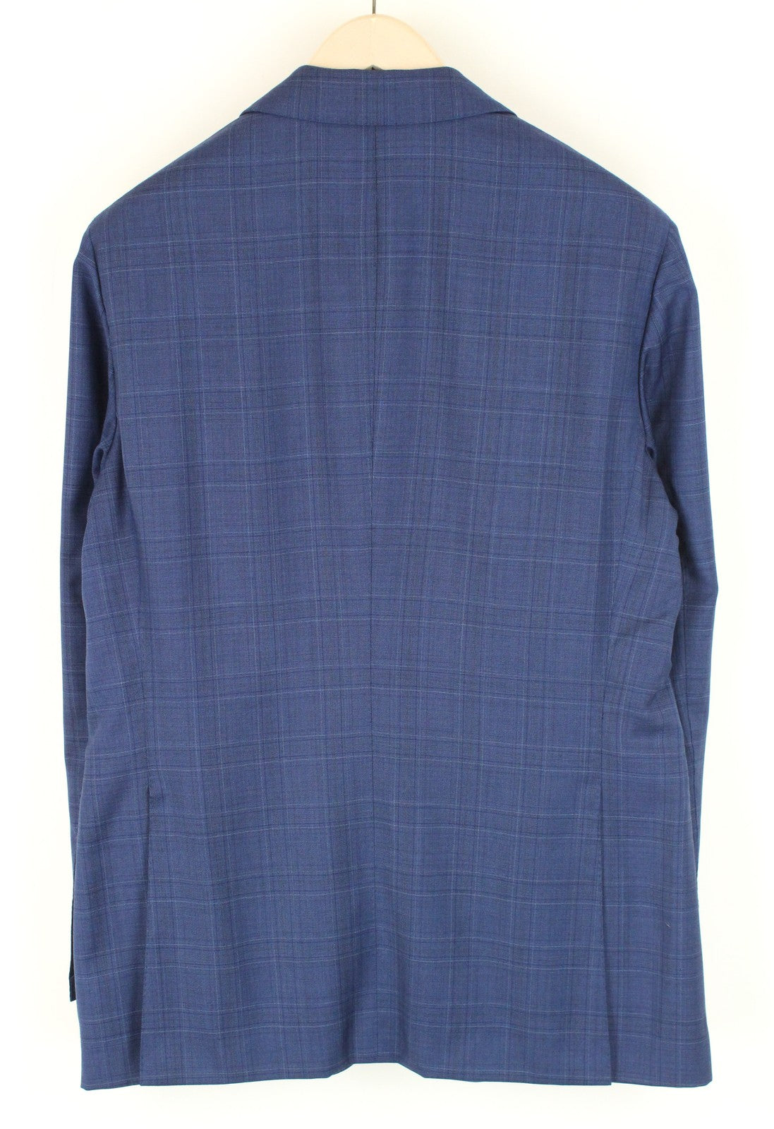 „SUITSUPPLY Sienna“ vyriškas švarkas UK40R „Super 130“ vilnonio languoto pamušalo suknelė 