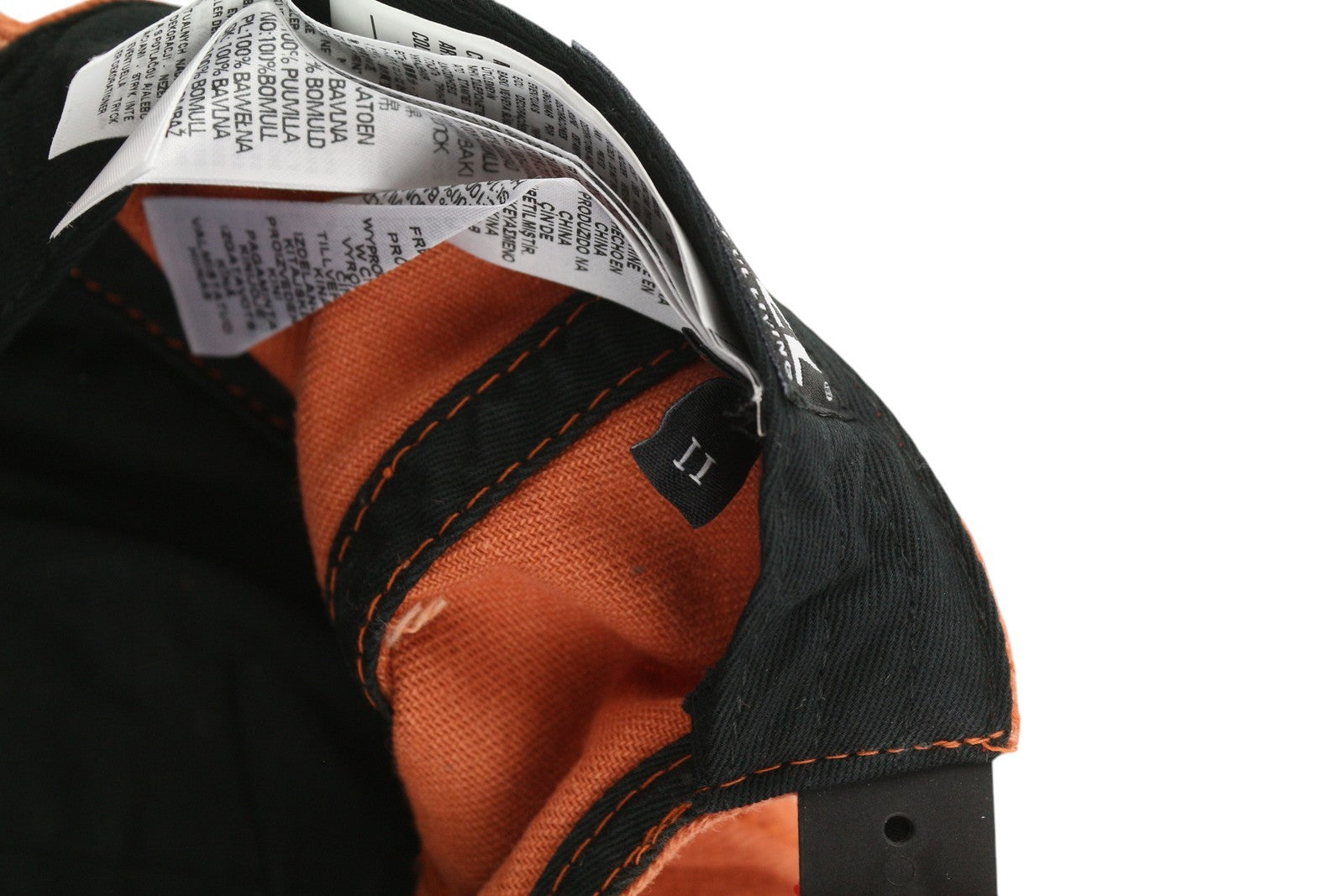 DIESEL C-Syom vyriška kepurė su oranžine beisbolo kepure, išsiuvinėtu logotipu ir medvilniniu logotipu, unisex 