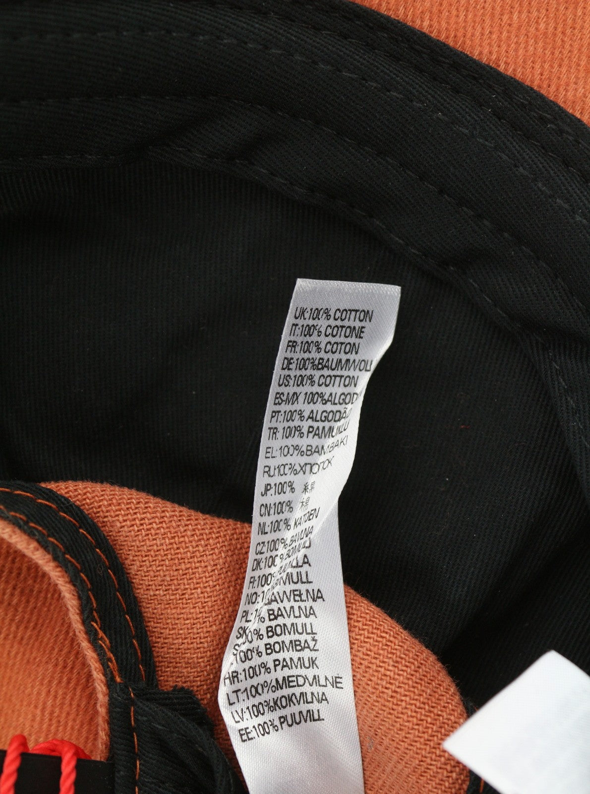 DIESEL C-Syom vyriška kepurė su oranžine beisbolo kepure, išsiuvinėtu logotipu ir medvilniniu logotipu, unisex 