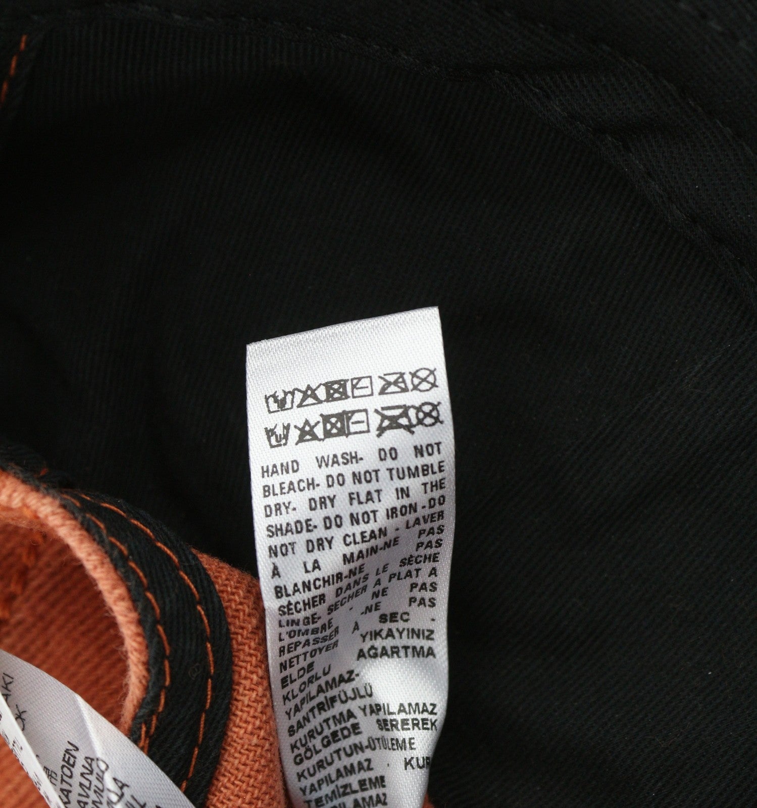 DIESEL C-Syom vyriška kepurė su oranžine beisbolo kepure, išsiuvinėtu logotipu ir medvilniniu logotipu, unisex 