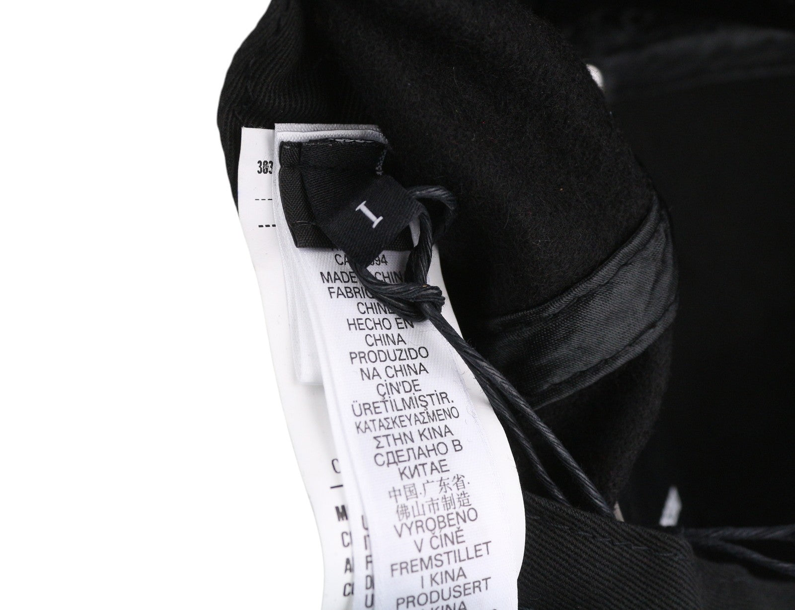 DIESEL C-Vintery vyriška kepurė OS juoda su užsegimu ant nugaros, vilnos mišinio, siuvinėtu logotipu ir unisex... 