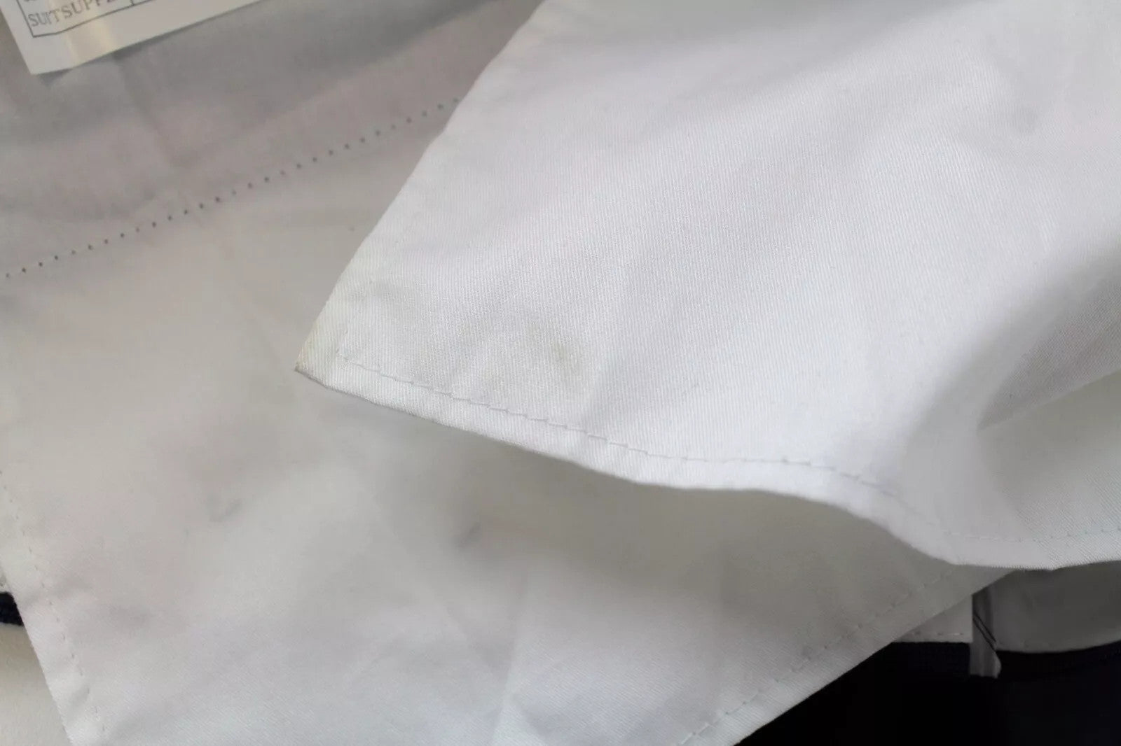 SUITSUPPLY Sienna Men's Trousers 42L Blue Pure Wool Pleated Formal Fit