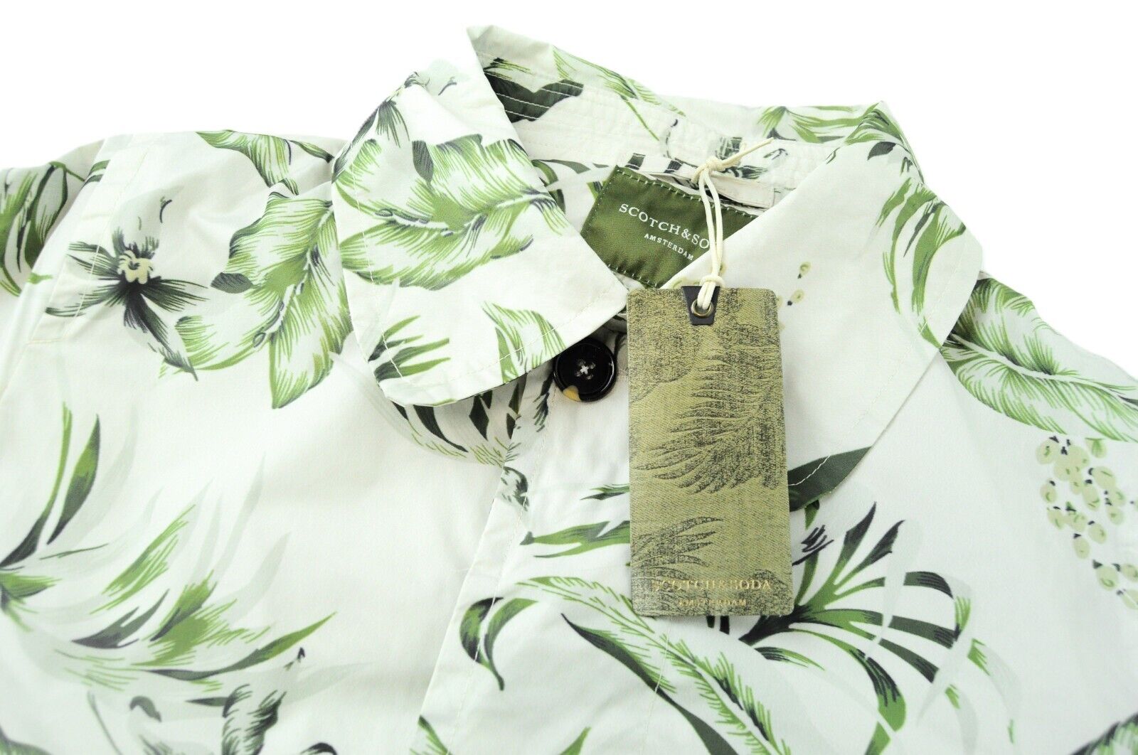 „SCOTCH &amp; SODA Ams Couture“ vyriška striukė, XL dydžio, žalia, lengva. 