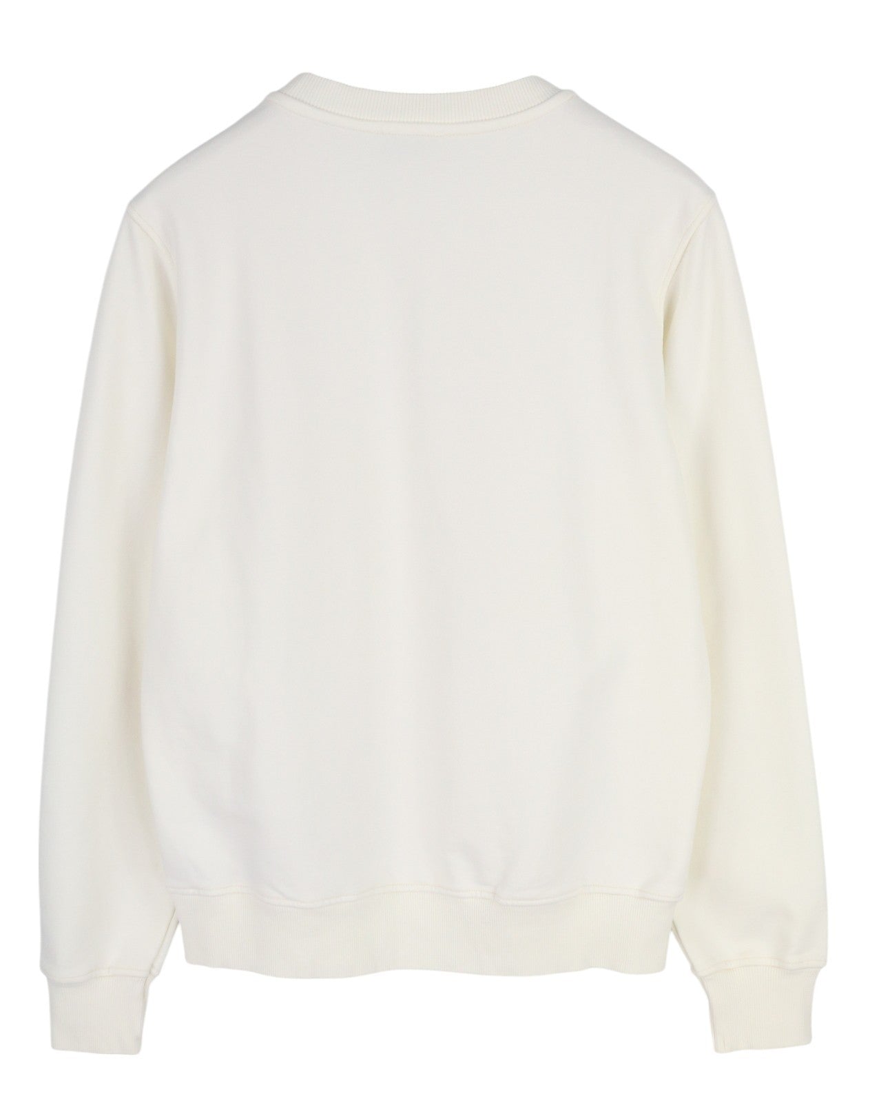 DIESEL S-Ginn-E5 vyriškas džemperis su baltu M dydžio megztiniu, apvalia kaklo iškirpte, priekyje logotipu ir pamušalu. 