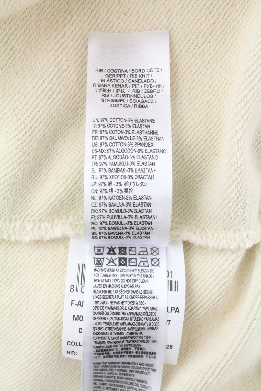 DIESEL F-Angs-H-Ecosmallogo moteriškas džemperis su gobtuvu S melanžo šviesiai geltonas megztinis 