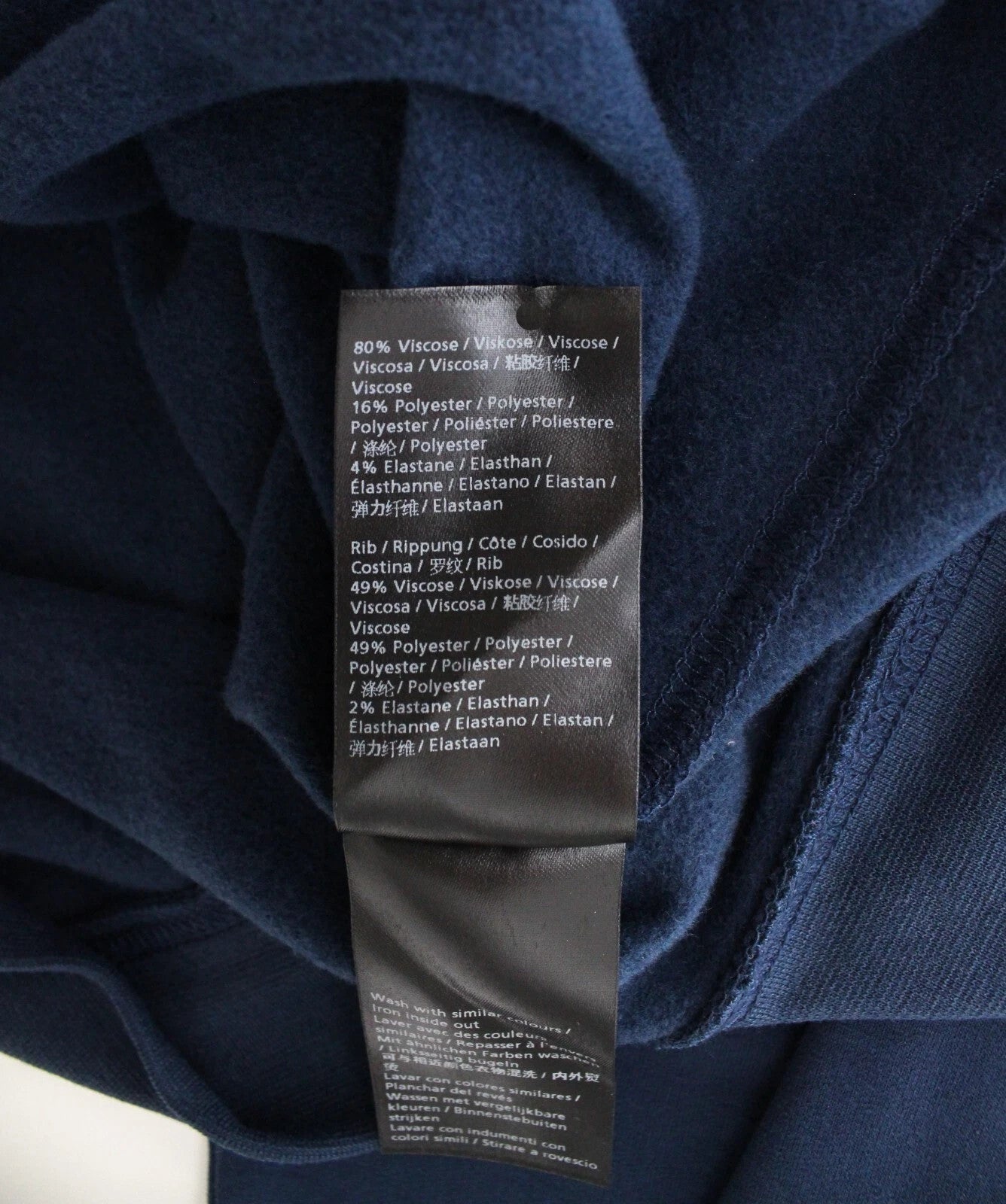 DENHAM Compass moteriški marškinėliai ilgomis rankovėmis, 2XS, mėlyni, tamprūs, laisvalaikio stiliaus 