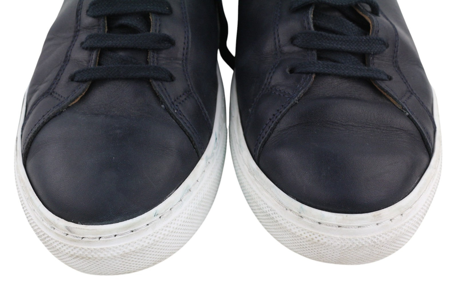 „SUITSUPPLY“ vyriški batai, EU45, tamsiai mėlyni, odiniai, suvarstyti, žemapadžiai sportbačiai 