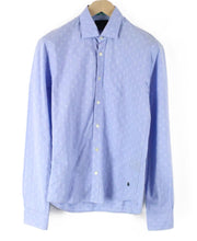 SCOTCH & SODA Ams Couture Men's Shirt S Blue Cotton Long Sleeve Dot
