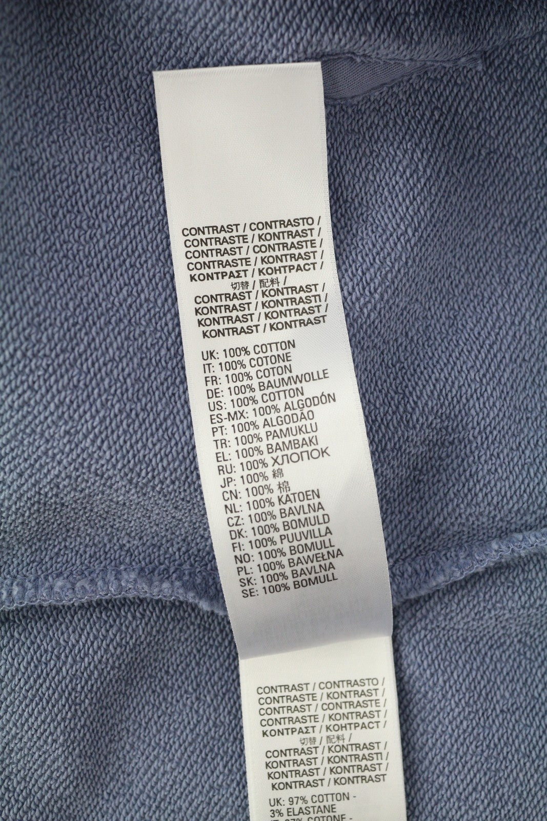 DIESEL S-Girlan-Hood vyriškas džemperis su gobtuvu, L dydžio, mėlynas, megztinis su kengūros kišene, RRP195