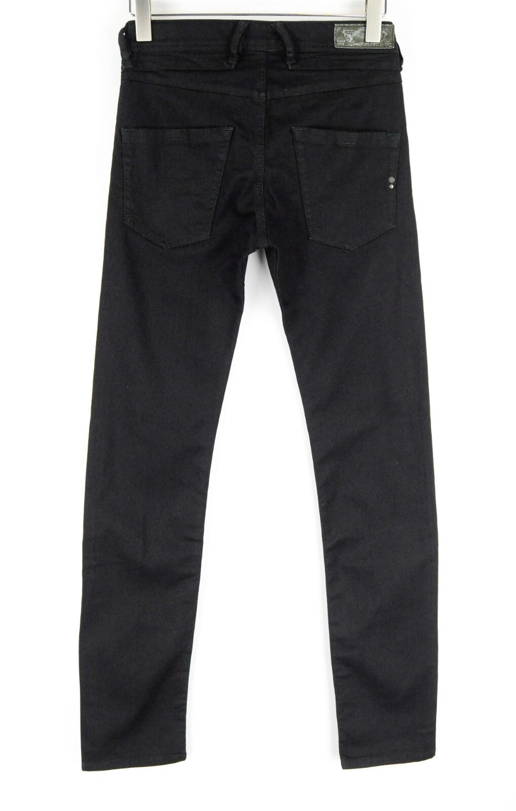 DIESEL Belther 0886Z vyriški juodi džinsai W27/L34 Slim Tapered Cotton Thinks Fit 