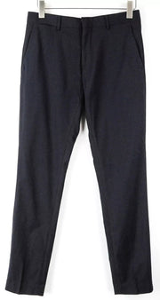 ANTONY MORATO Bonnie Men's Trousers UK30 Navy Slim Fit Pleated Wool Blend