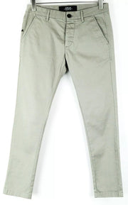 REPLAY Men's Trousers 29 Light Brown Slim Fit Cotton Stretch Button-Fly