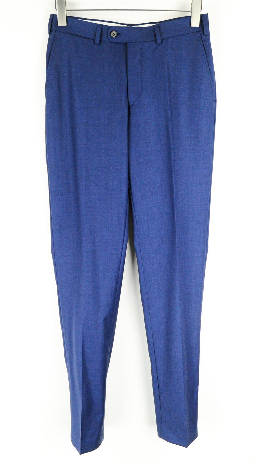 SUITSUPPLY Lazio Men's Suit UK34R Slim Fit Blue Wool Lined 2-Piece Classic Wear