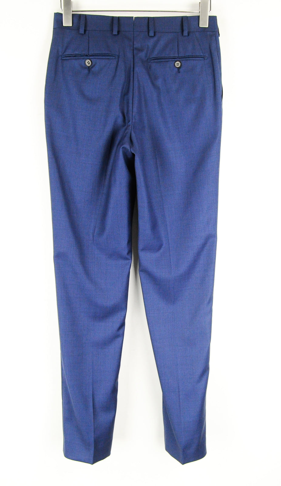 SUITSUPPLY Lazio Men's Suit UK34R Slim Fit Blue Wool Lined 2-Piece Classic Wear