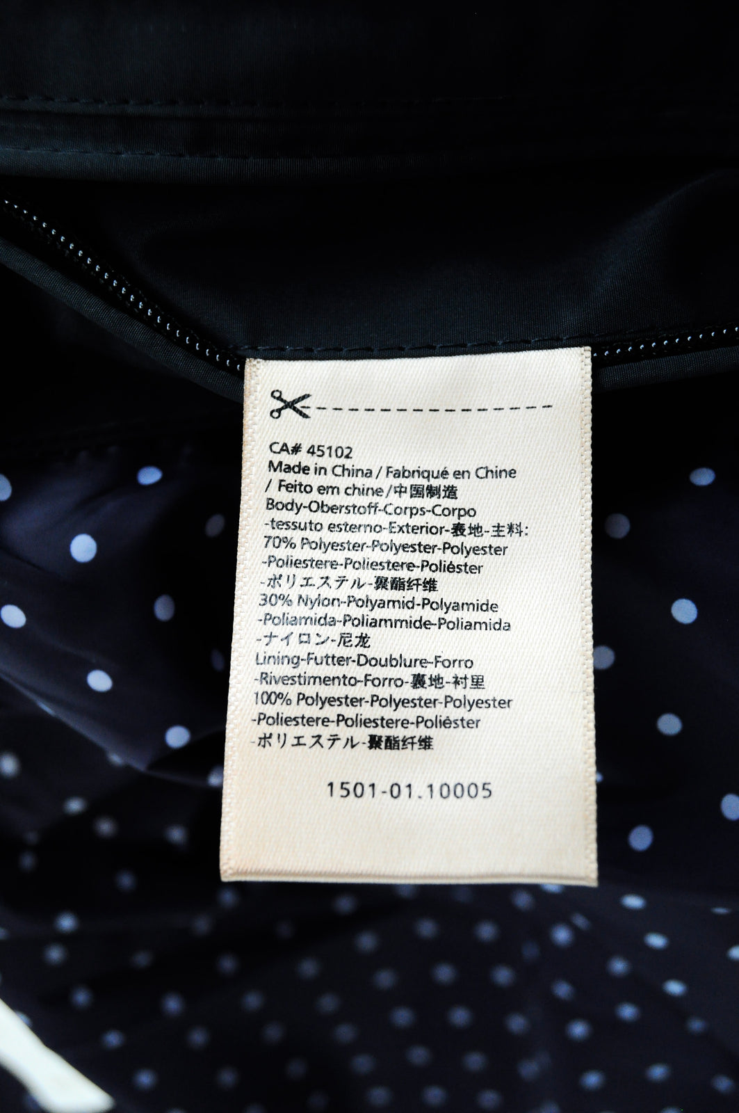 SCOTCH & SODA Men's Navy Jacket S Lightweight Lined Long Sleeve Casual Wear