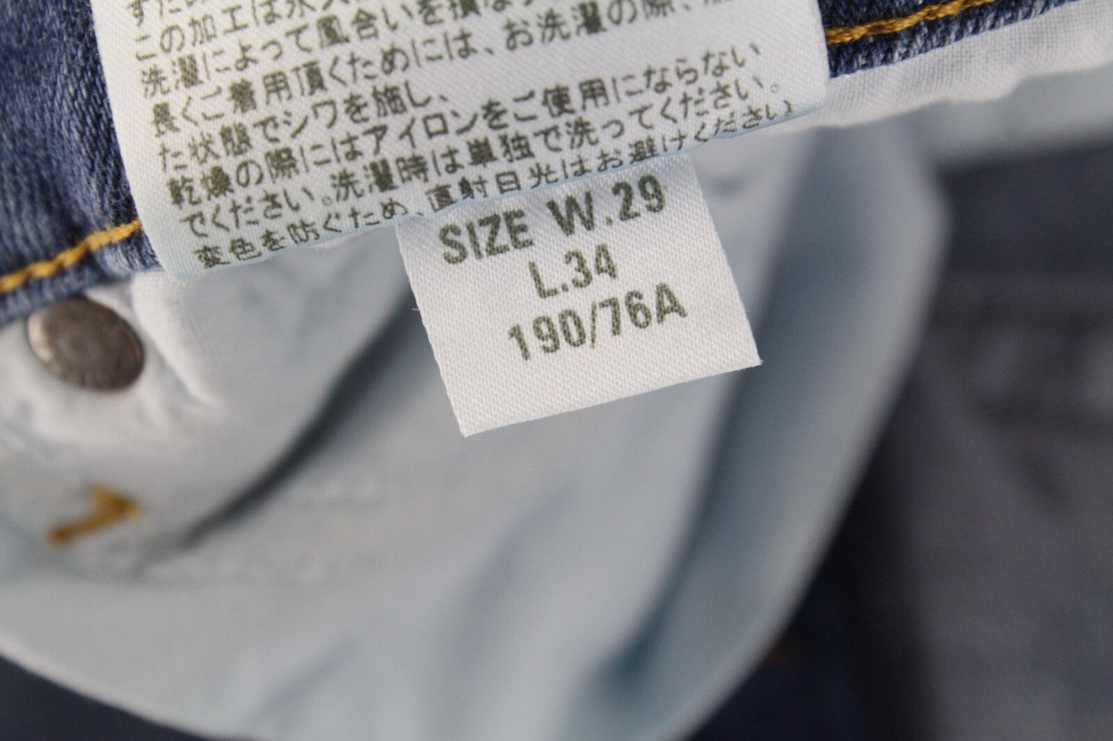 DIESEL Tepphar-X R8XA3 vyriški mėlyni džinsai W29/L34 ploni morkų rašto medvilniniai tamprūs džinsai 