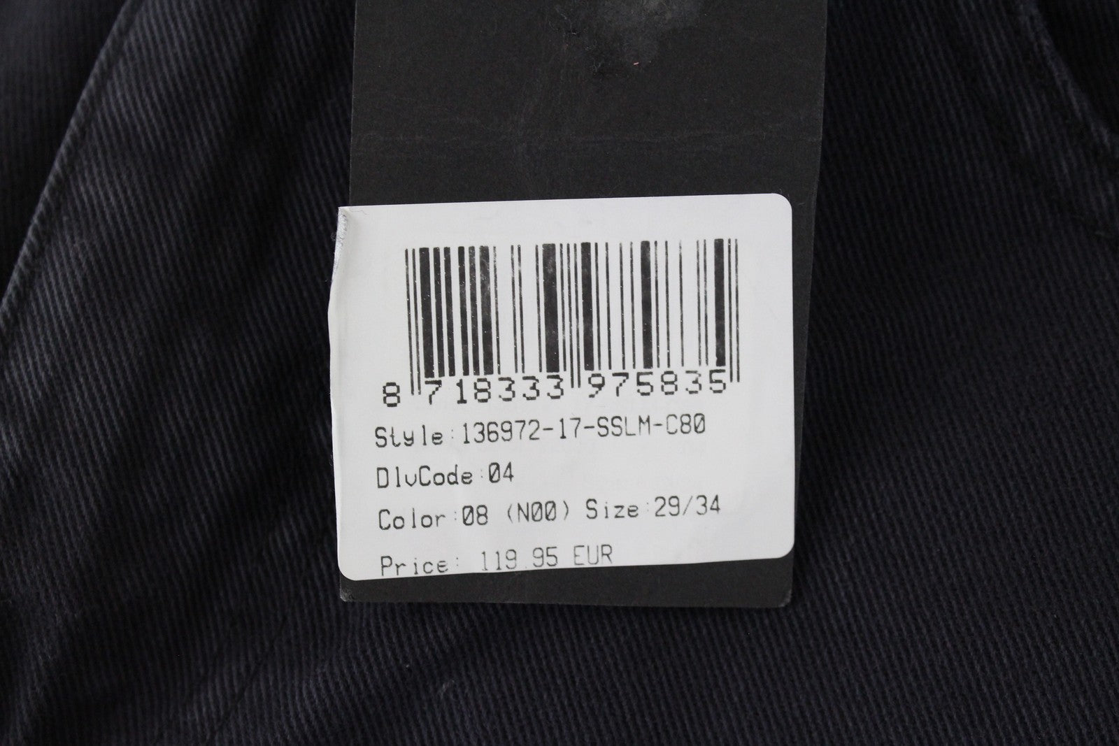 MAISON SCOTCH moteriški džinsai W29/L34 Slim boyfriend fit, medvilniniai, tamsiai mėlyni, su užtrauktuku ir plėšytomis juostelėmis 