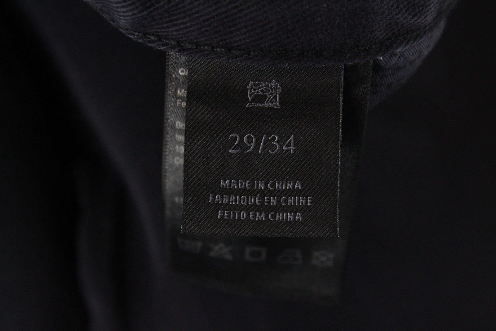 MAISON SCOTCH moteriški džinsai W29/L34 Slim boyfriend fit, medvilniniai, tamsiai mėlyni, su užtrauktuku ir plėšytomis juostelėmis 