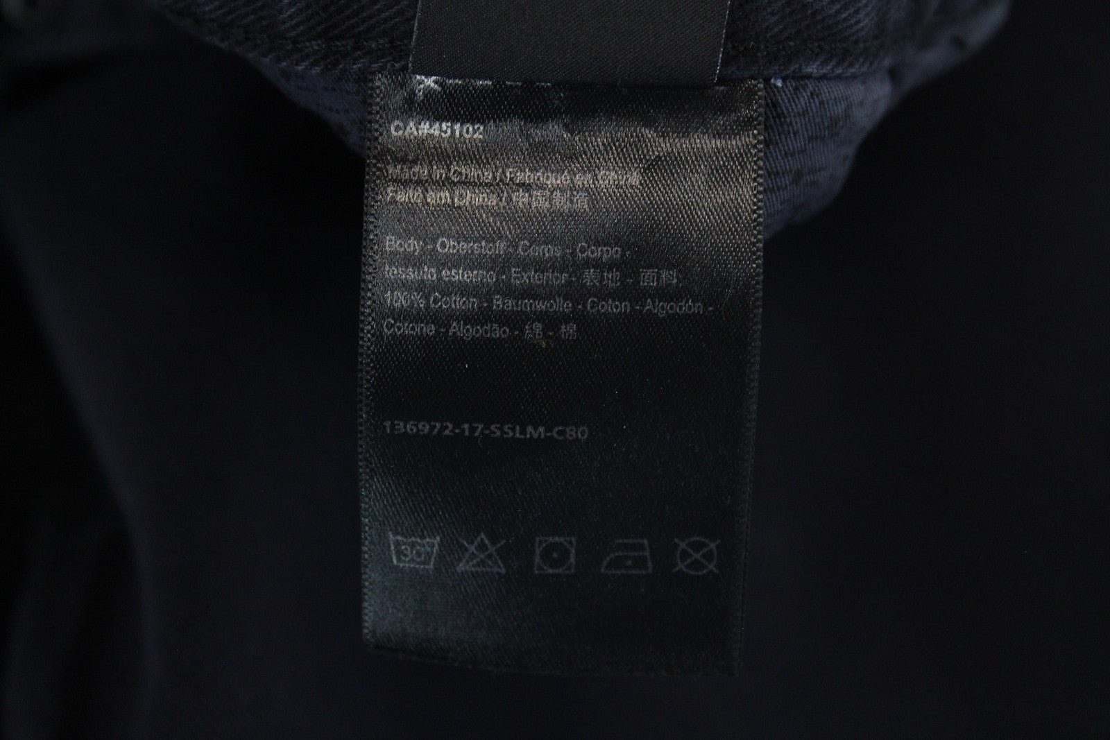 MAISON SCOTCH moteriški džinsai W29/L34 Slim boyfriend fit, medvilniniai, tamsiai mėlyni, su užtrauktuku ir plėšytomis juostelėmis 