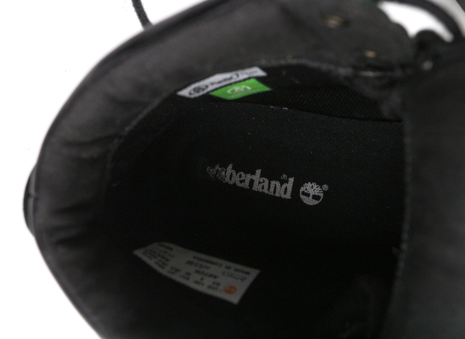 TIMBERLAND A27ZK vyriški batai, juodi, odiniai, vandeniui atsparūs, su logotipu, 42 dydžio. 