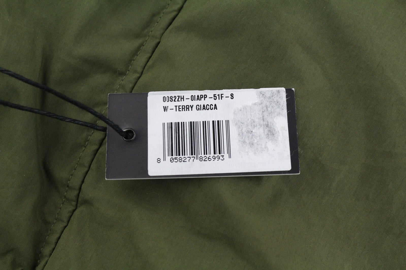 DIESEL W-Terry moteriška striukė S, žalia, parka su užtrauktuku ir gobtuvu, šerpų pamušalu. RMK 395 € 