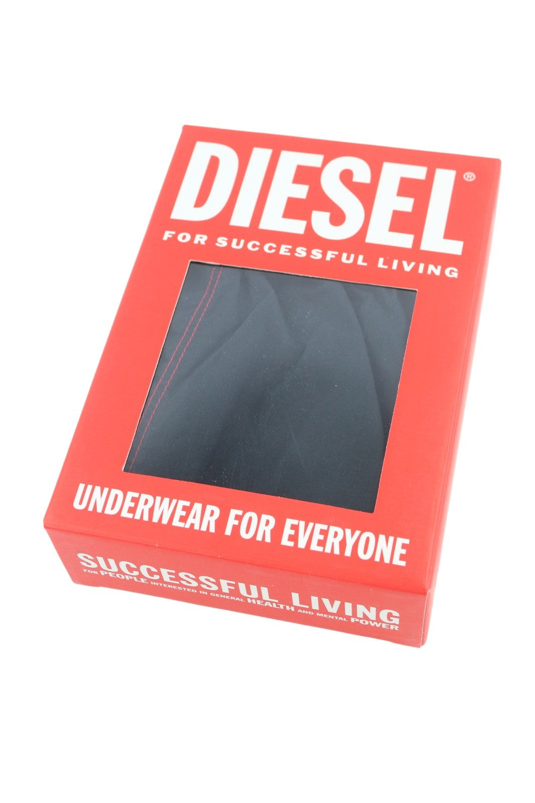 DIESEL Uubx-Stark Men's Underwear L Boxer Elastic Waist Logo All Seasons Black