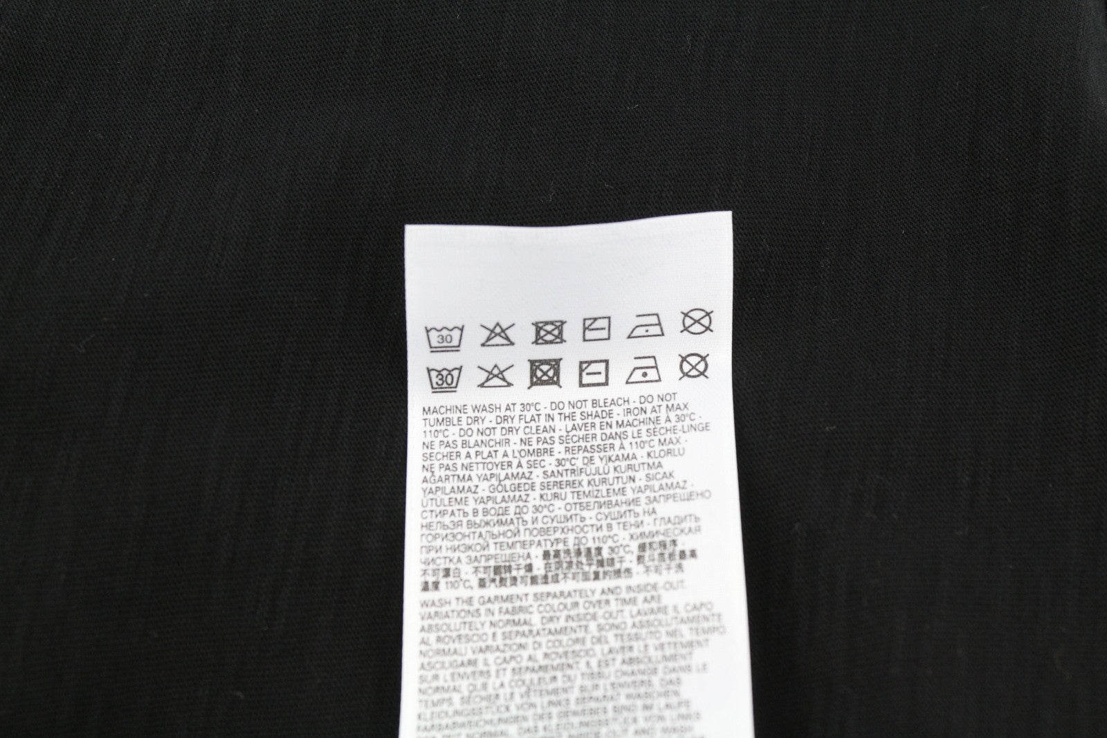 DIESEL T-Justle-LS-E9 vyriški marškinėliai L, juodi, ilgomis rankovėmis, apvali apykakle, medvilniniai, RRP 135 € 