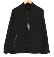 DIESEL J-Rum vyriška striukė M, juoda, su pamušalu, užtrauktukais ir lengvomis kišenėmis. 