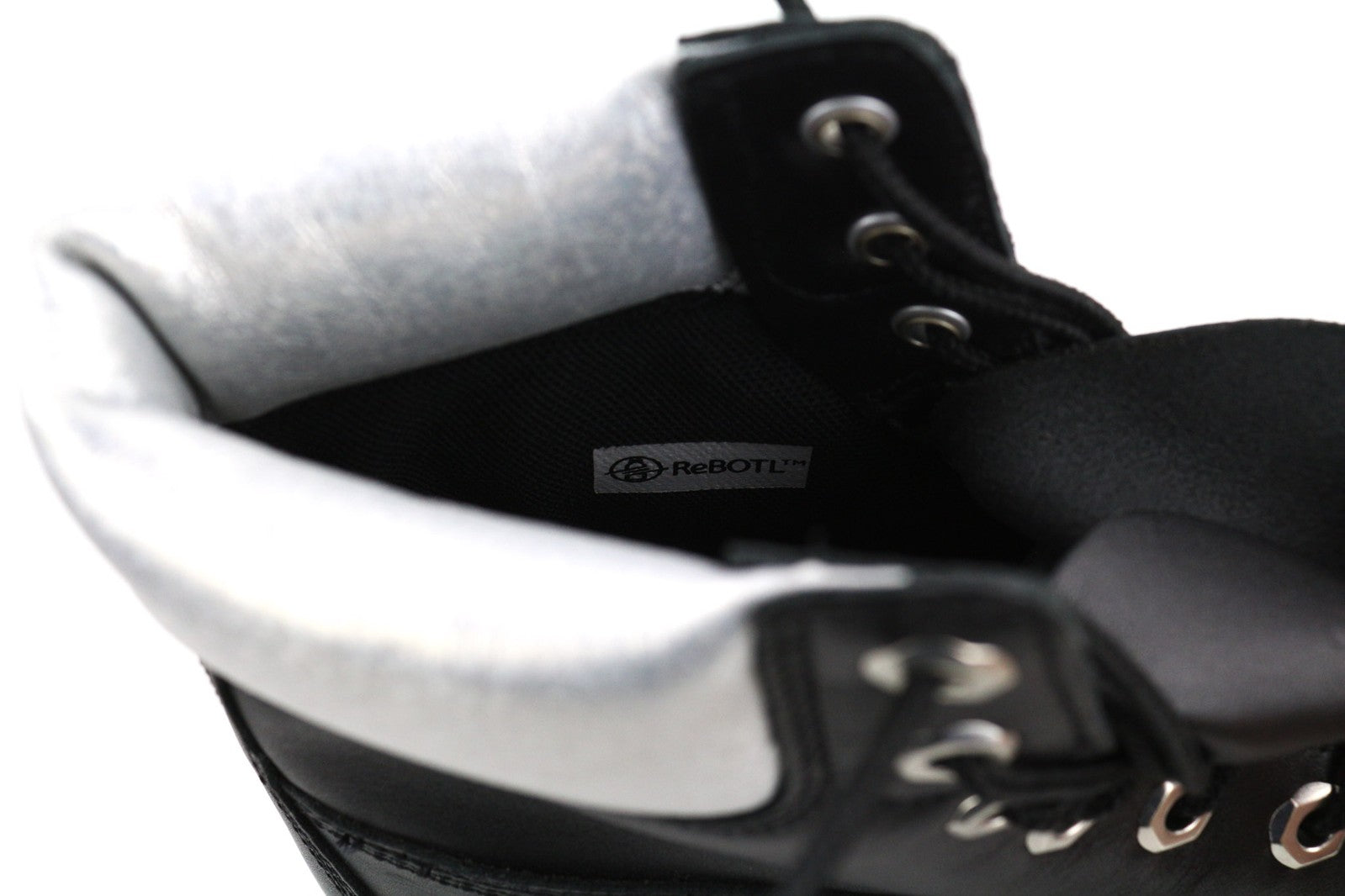 TIMBERLAND A2M8G moteriški aulinukai EU36 UK3.5 juodi odiniai migdolų nosys vandeniui atsparūs 