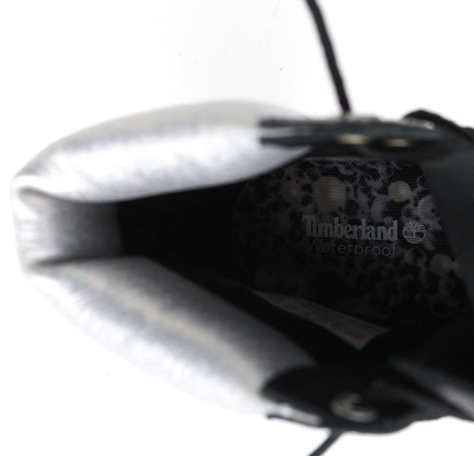 TIMBERLAND A2M8G moteriški aulinukai EU36 UK3.5 juodi odiniai migdolų nosys vandeniui atsparūs 
