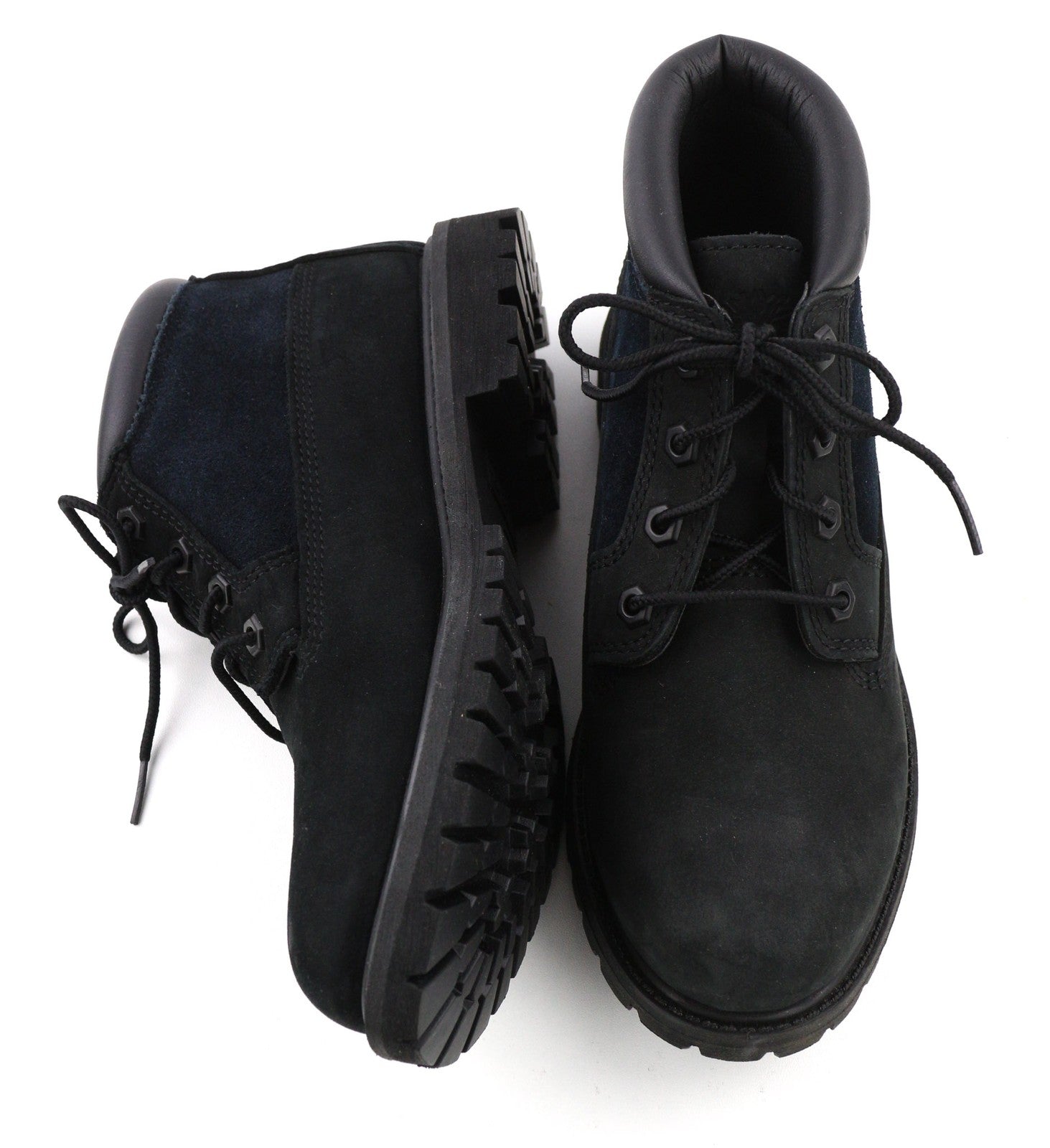 TIMBERLAND A1R2M moteriški aulinukai EU38 UK5 juodi odiniai su raišteliais, Ortholite stiliaus. 