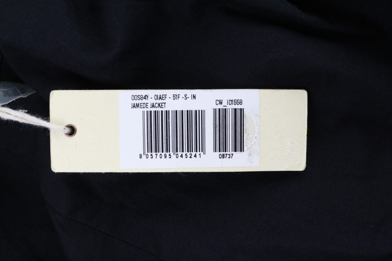 DIESEL Jamede vyriška striukė S, chaki spalvos, užtrauktuku, aukšta apykakle, pamušalu, raišteliu, logotipu ant juosmens. 