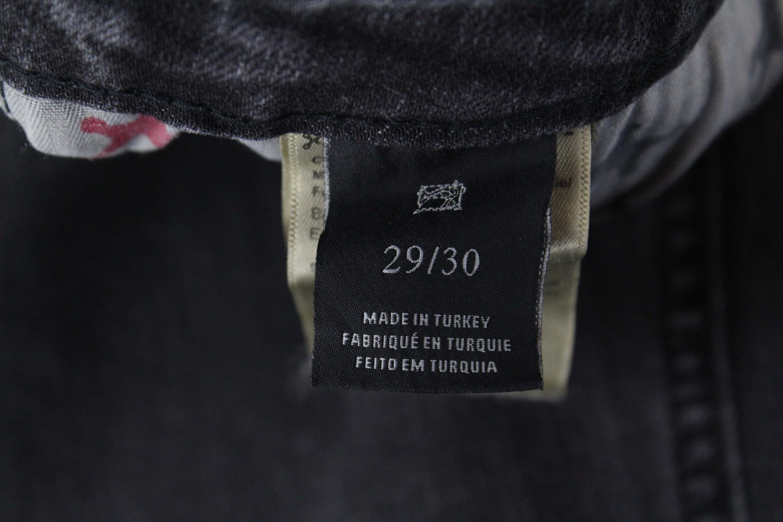 „SCOTCH &amp; SODA Supreme“ moteriški džinsai W29/L30 Slim Straight Fit pilkos medvilnės tamprės 