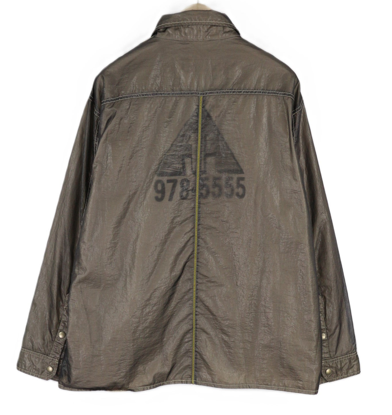 DIESEL S-U24 vyriška striukė L su spaudėmis, blizgančiu pamušalu, lengva, RRP 275 €