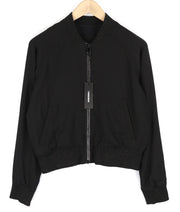 DIESEL G-Absol-L moteriškas švarkas L, juodas, su bomber stiliaus užtrauktukais ir pamušalu. RMK 250 € 