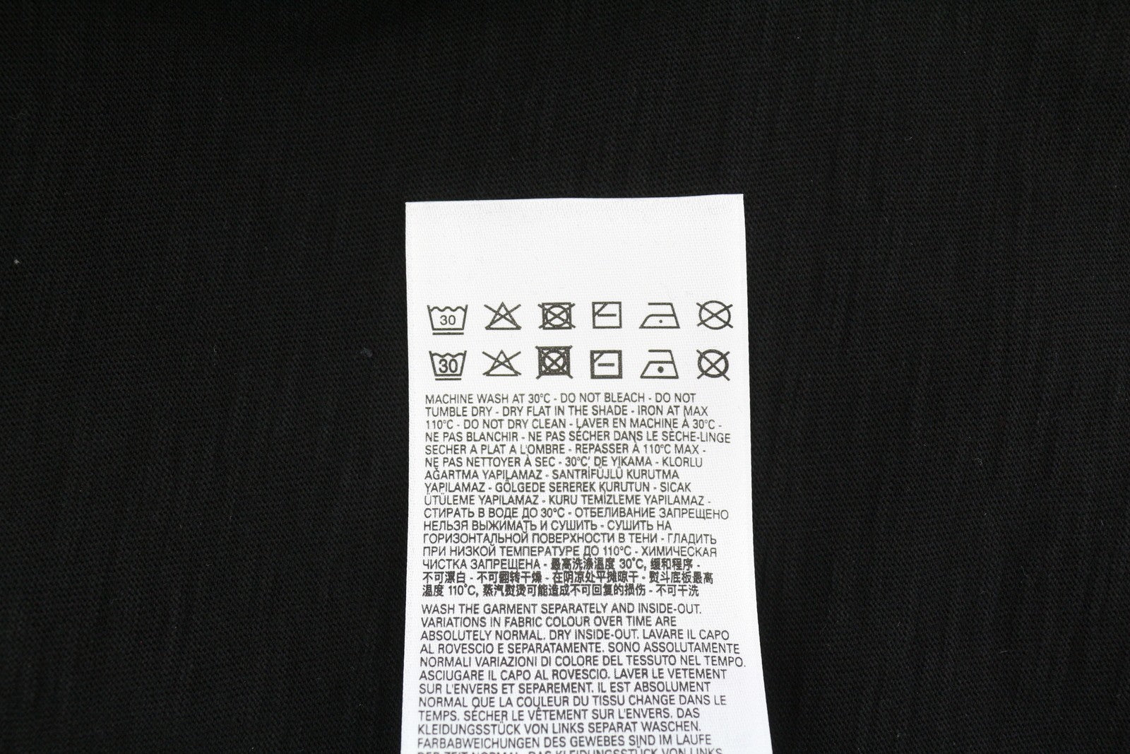 DIESEL T-Justle-LS-E9 vyriški marškinėliai, 2XL, juodi, ilgomis rankovėmis, apvalia apykakle, medvilniniai, RRP 135 € 