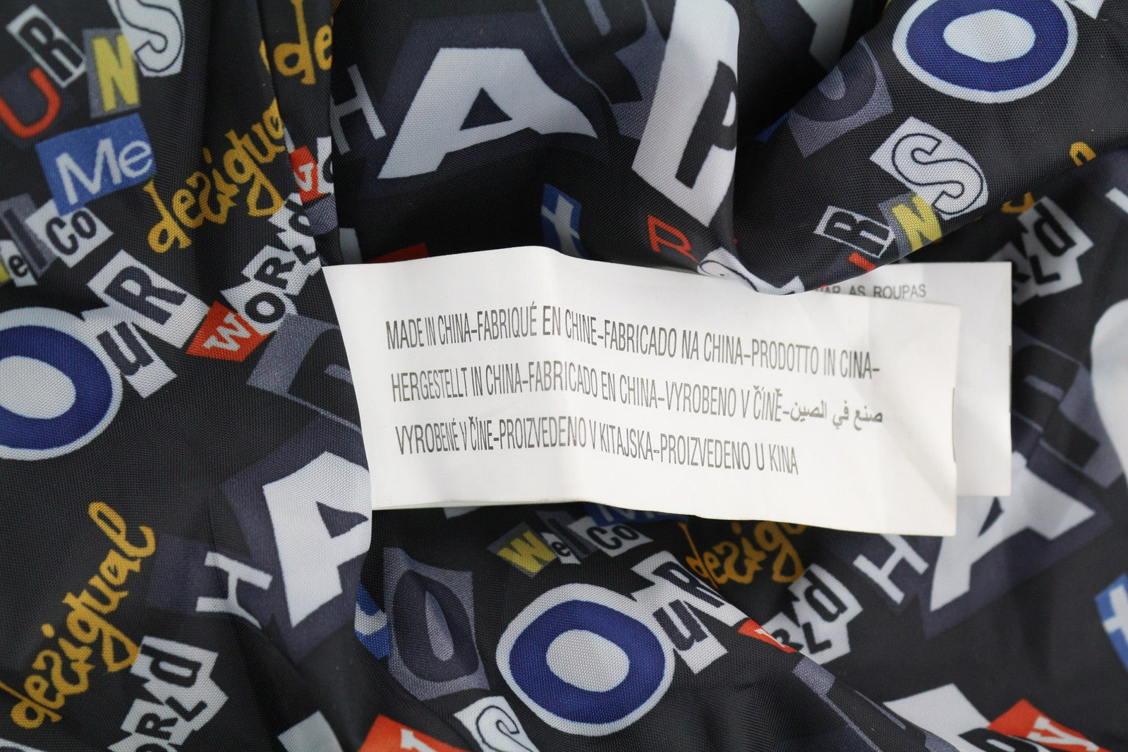 DESIGUAL moteriškas paltas ~L trumpomis rankovėmis, vilnos mišinio aukštu kaklu, languotais logotipo kišenėmis 