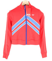 DIESEL F-Macs moteriškas džemperis S su užtrauktuku, aukšta apykakle ir raštuotais džemperiais, rekomenduojama kaina – 195 € 