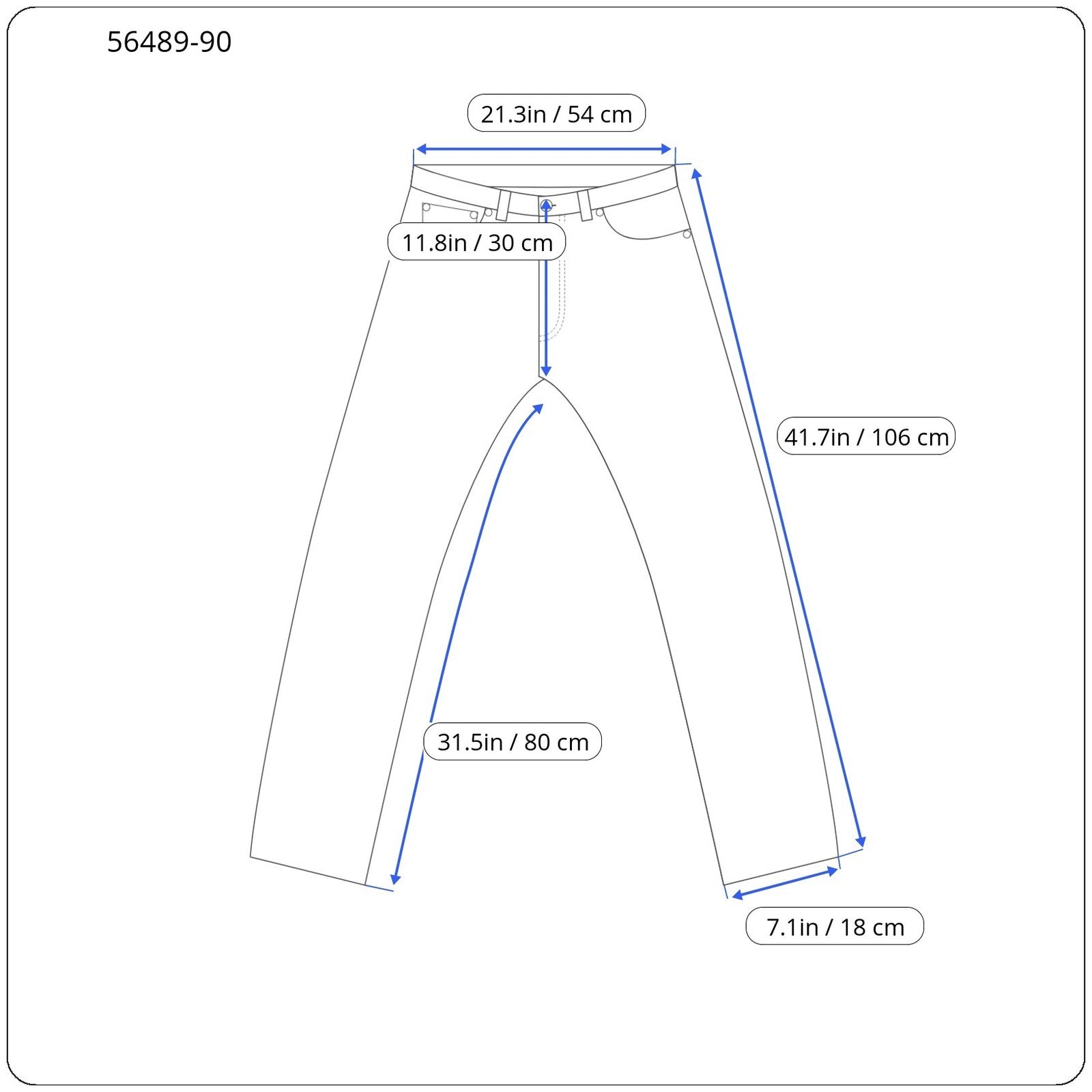 DIESEL Tepphar 0842H vyriški džinsai W40/L32 Slim Carrot Fit, mėlyni, 5 kišenių, tamprūs 