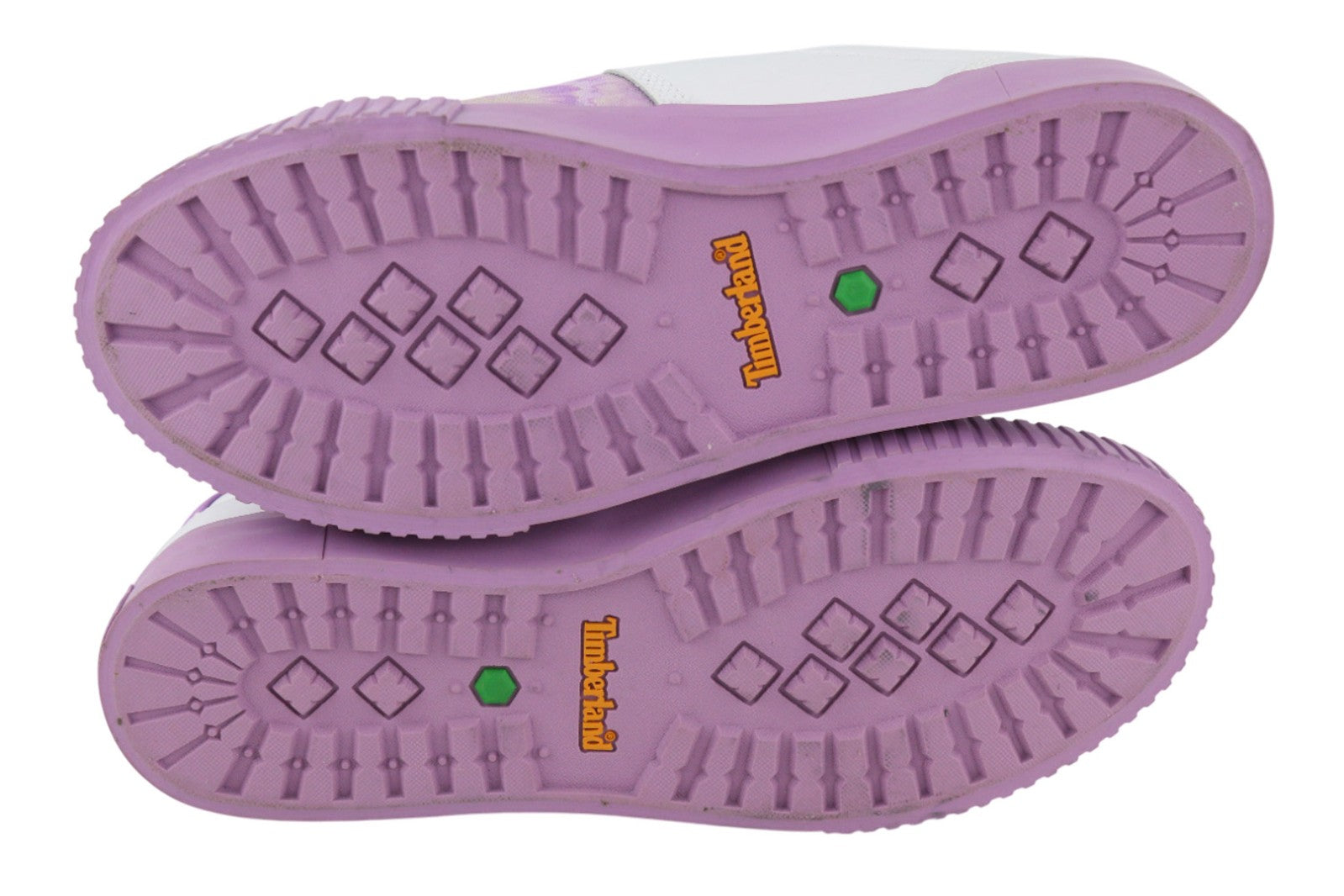 TIMBERLAND A2EPS-A44118 Women Trainers EU37/37.5 Purple Leather Low-Top Laced