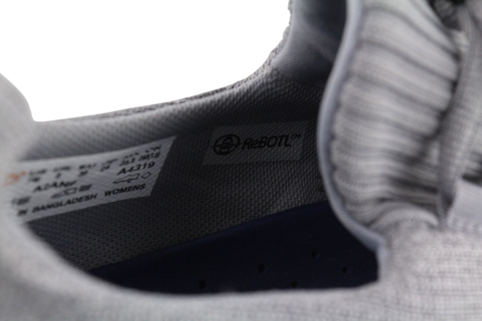 TIMBERLAND A2AN9-A4519 moteriški sportbačiai EU37.5/38 pilki tekstiliniai žemapadžiai sportbačiai 