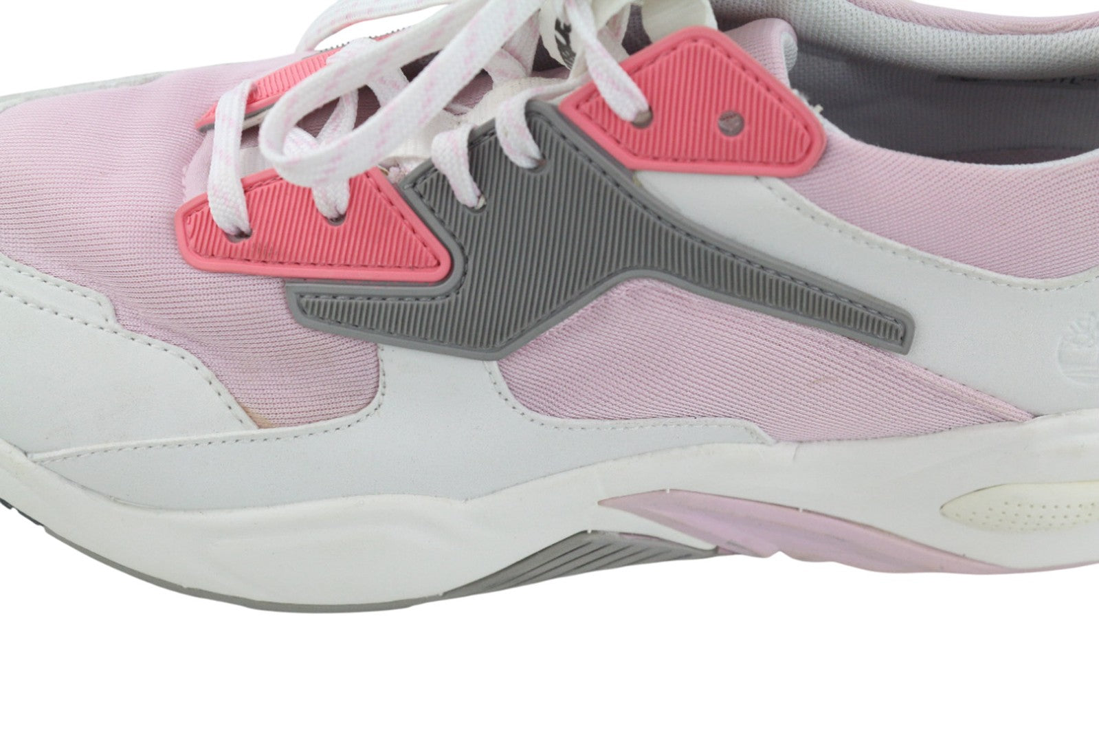 TIMBERLAND A2FM5-A4519 moteriški sportbačiai, 38.5/39, rožiniai, balti, žemapadžiai, tekstiliniai 